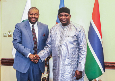 NHRC Pays Courtesy Call on President Barrow, Reaffirms Commitment to Human Rights and Democratic Governance